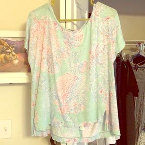 Seashell Seafoam Green XL Lilly Pulitzer too